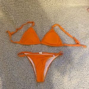 Bikini and long sleeve